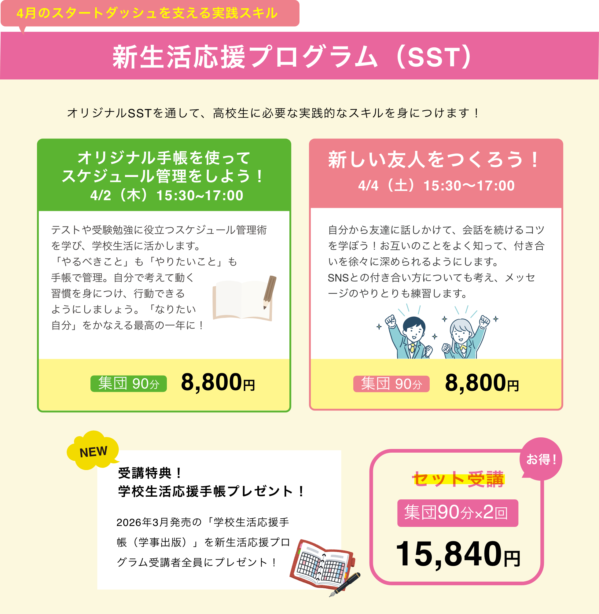 新生活応援プログラム（SST）