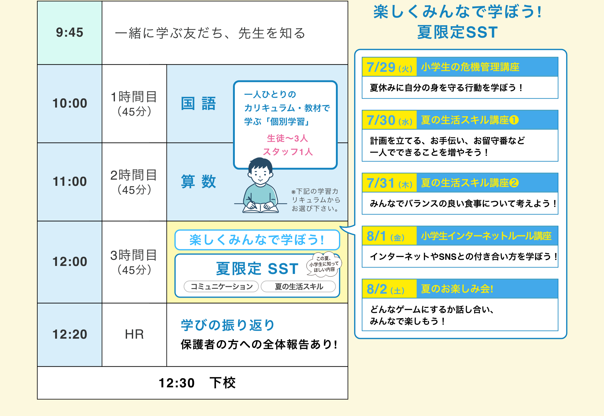 小学生サマースクール