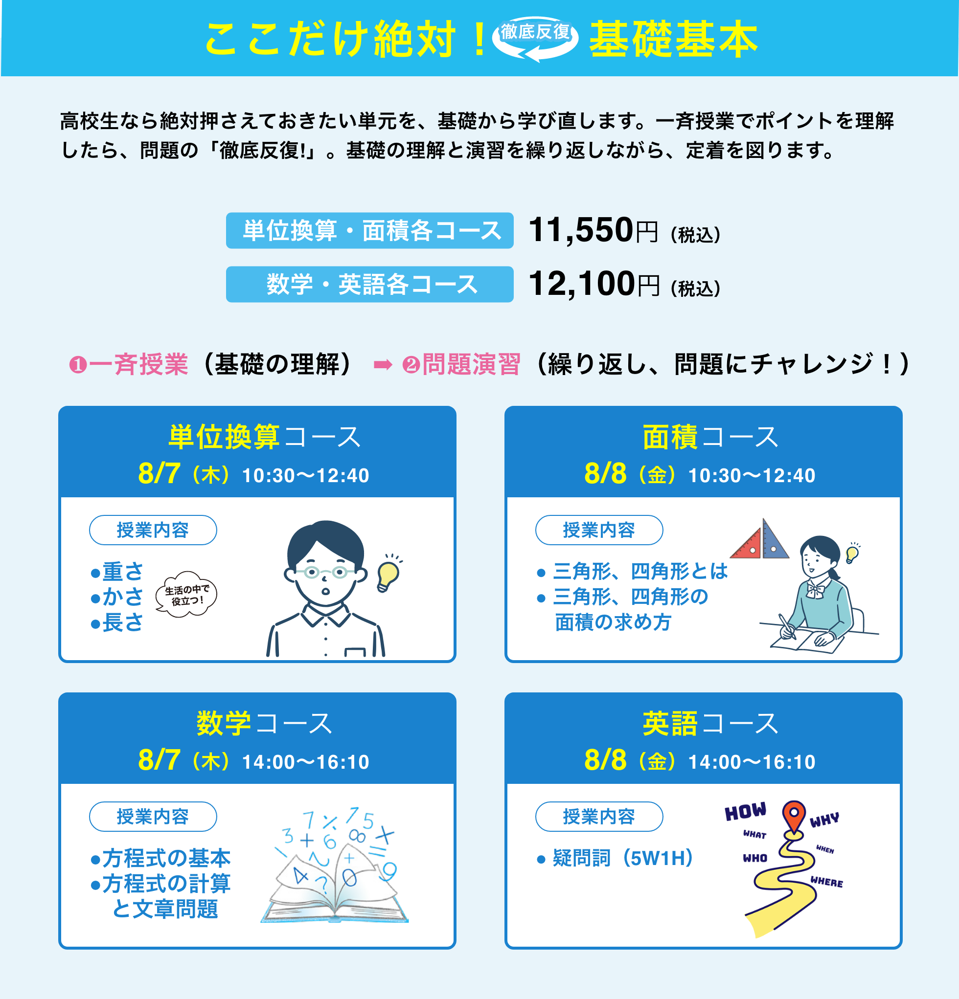 ここだけ絶対！基礎基本